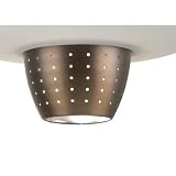 Forecast Lighting F1707-68 Deep Bronze Quattro Transitional Deep Bronze Metal Cone Shade Accessory for F1700/F1701 Fixtures from the Quattro Collection
