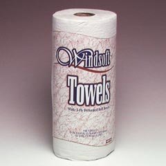 Perforated Paper Towel - 2 Ply, White, 85 Sheets per Roll, 30 Rolls per Case