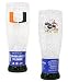 Miami Hurricanes Crystal Pilsner Glass