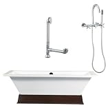 Tella 67 Contemporary Tub Cross Handles