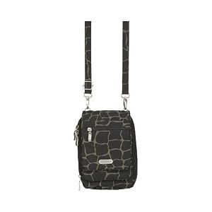 Ladies Baggallini BVG355 Bon Voyage Bagg - Giraffe Crinkle Nylon by Baggallini
