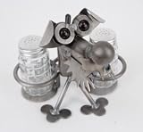 Review Ba Yardbirds  / BANDANA/YARDBIRDS COLLECTION Metal TERRIER Puppy Dog SALT And PEPPER SHAKER Holder