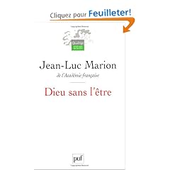 Dieu sans l'�tre