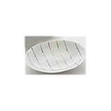 〔有田焼 和皿・洋皿〕 色絵十草 楕円皿（中） 5個組 〔キャッシュバックキャンペーン対象商品〕