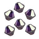 5301 4mm Faceted Bicone Amethyst AB (50)