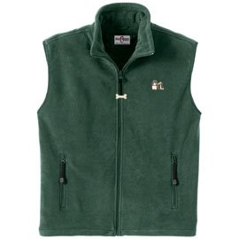 Men's Lined Shih-tzu Fleece Vest