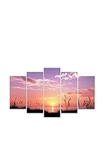 Wall Decor Fotocuadro 5 Piezas Pirámide Aroundsun