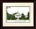 Liberty University Alma Mater Alma Mater 14x18 Lithograph in Mahogany Frame