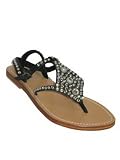 MYSTIQUE Black & Clear Jewel Flat 2013