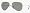 Ray Ban Sunglasses RB3025 L2823 Black/Crystal Green (G-15XLT) 58mm