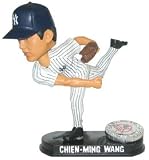 New York Yankees Chien-Ming Wang Forever Collectibles Blatinum Bobble Head