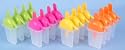 Ice Lolly Moulds 4/Set - Neon Moulds (KI2033) 4 Per Pack