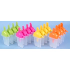 Ice Lolly Moulds 4/Set - Neon Moulds (KI2033) 4 Per Pack