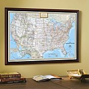National Geographic ''My U.S.'' Personalized Map Classic