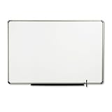 Prestige Total Erase Dry Erase Marker Board, Titanium Euro Frame, 72 x 48