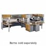 OSL12552AOT - Left End Desk, 42, Oak/Frost