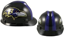 MSA Baltimore Ravens Nfl V-guard Hard Hat