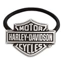Harley-Davidson® Women's Bar & Shield Hair Tie. Antique nickel Bar & Shield logo. 99574-08VW