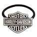 Harley-Davidson® Women's Bar & Shield Hair Tie. Antique nickel Bar & Shield logo. 995...