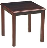 Mahogany Finish End Table