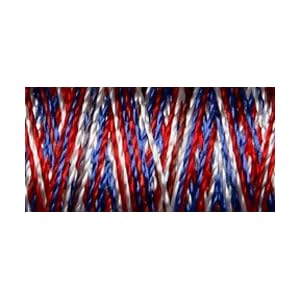 Sulky-Red-White-Blue-40Wt-Rayon-Small-Spool-250Yds