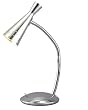 Adesso Dart Gooseneck Desk Lamp, Steel