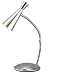 Adesso Dart Gooseneck Desk Lamp, Steel
