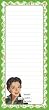because I'm the mother that's why Magnetic Notepad by anne taintor