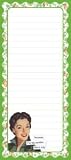 because I'm the mother that's why Magnetic Notepad by anne taintor