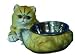   - DF-805 YELLOW PERSIAN CAT FOOD & WATER BOWL