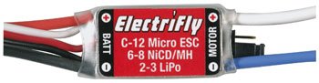 Great Planes C-12 Micro ESC w/BEC