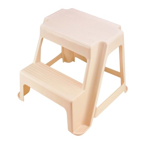 Rubbermaid TwoStep Stool (420200BISQUE) 4 Pack