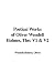 Search : The Poetical Works of Oliver Wendell Holmes
