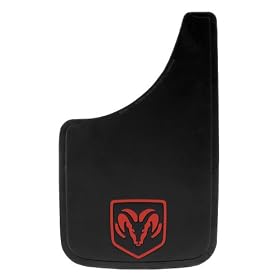 Dodge Ram Logo Easy Fit Mud Guard - Set of 2