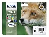 Epson - T1285 Multipack - Cartouche d'impression - 1 x noir, jaune, cyan, magenta - boîtier rigide - pour Stylus S22, SX130, SX230, SX235, SX430, SX435, SX438, SX440, SX445; Stylus Office BX305