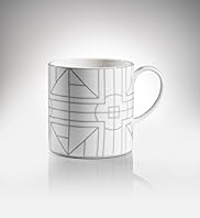 Conran Geometric Print Mug