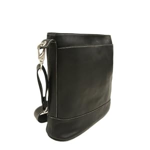 Buy Piel 2671-BLK Black Vertical Shoulder Tote