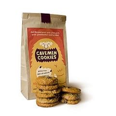 Cavemen Cookies: All-natural, Gluten-free, High-protein, Paleolithic