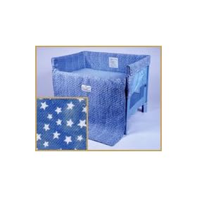 Arm''s Reach Original Co-Sleeper Bassinet Short Liner Pattern: Blue Star