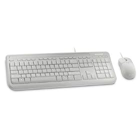 Microsoft Keyboard/Mouse Basic White Value Pack 2.0(1-Pack)
