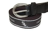 The Mark Adult Canvas Material MLB Chicago Whitesox Belt w/Buckle Closure - (Different Sizes), 32