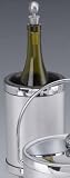 Kraftware 44578 Gleam – Silver Deluxe Wine Chiller