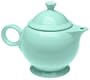 Homer Laughlin China Fiesta Turquoise Teapot 44 Oz.