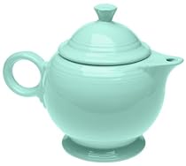 Homer Laughlin China Fiesta Turquoise Teapot 44 Oz.