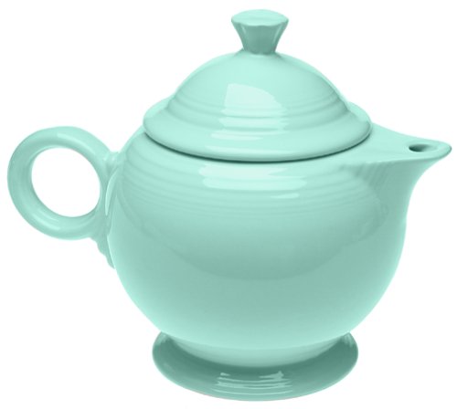 Homer Laughlin China Fiesta Turquoise Teapot 44 Oz.