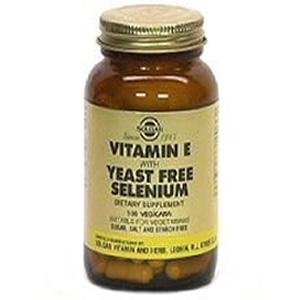 Solgar Vitamin E with YeastFree Selenium Vegetable Capsules  100 vegicaps