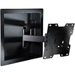 In Wall Mount for 22IN To 40IN LCD Screens Gloss Black