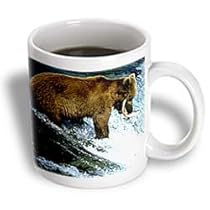 Wild animals - Brown Bear Fishing - Mugs