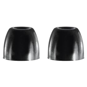 Shure PA910 Black Foam Sleeves for Shure SE Earphones Size Large