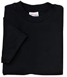 NEW Hanes Beefy-T - Youth 100% Cotton T-Shirt Black-S